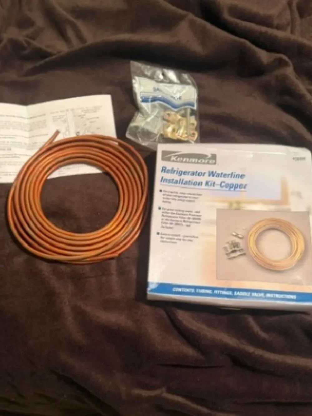 Kenmore Refrigerator Waterline installation Kit Copper Item # 46-38444